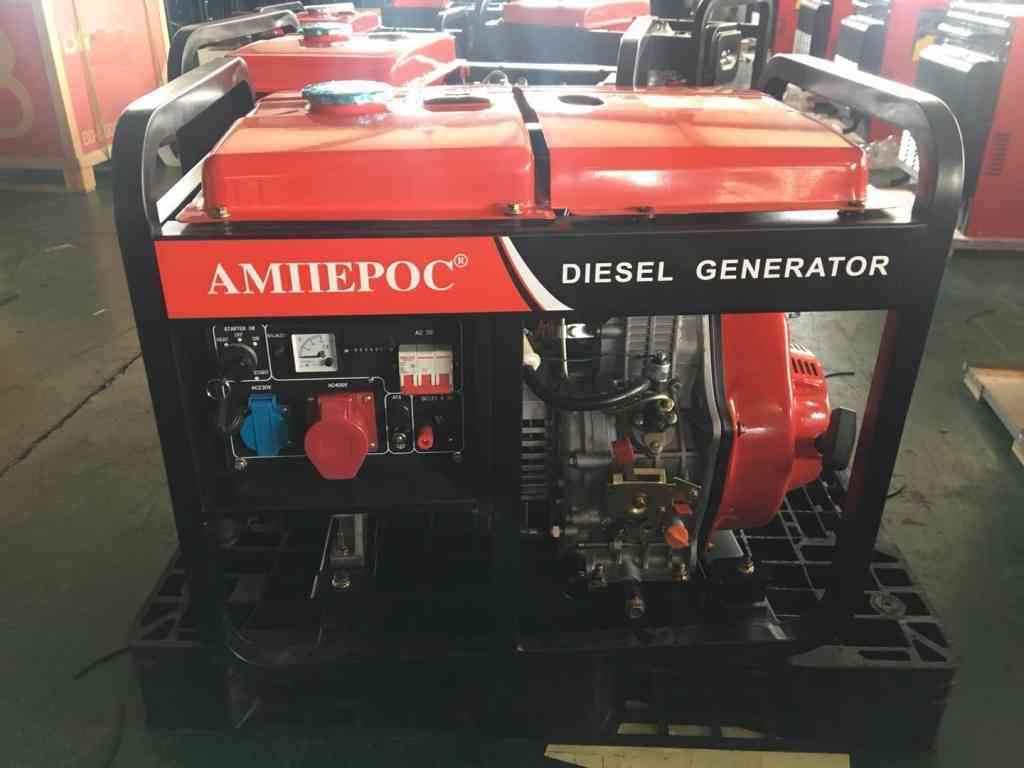 Дизельный генератор Амперос LDG8500СLE-3