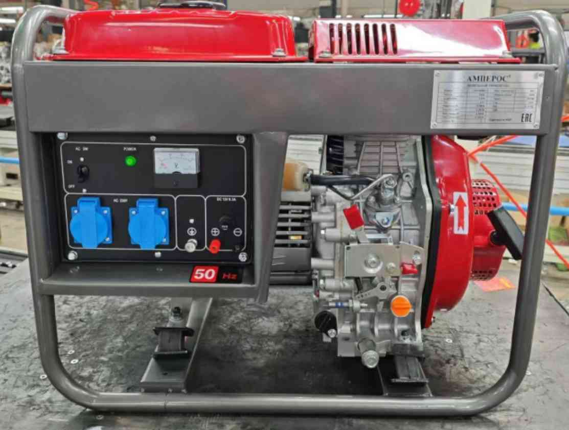 Дизельный генератор Амперос LDG 4000CL