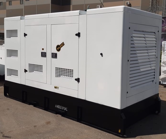 Дизель генератор Амперос АД 160-Т400 P (ПРОФ) в кожухе