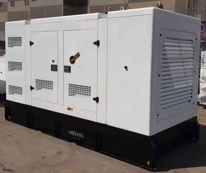 Дизель генератор Амперос АД 160-Т400 P (ПРОФ) в кожухе