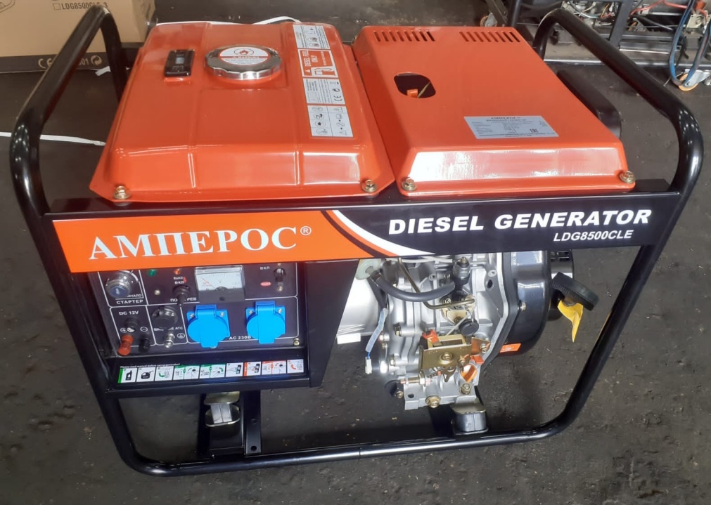Дизельный генератор Амперос LDG8500CLE