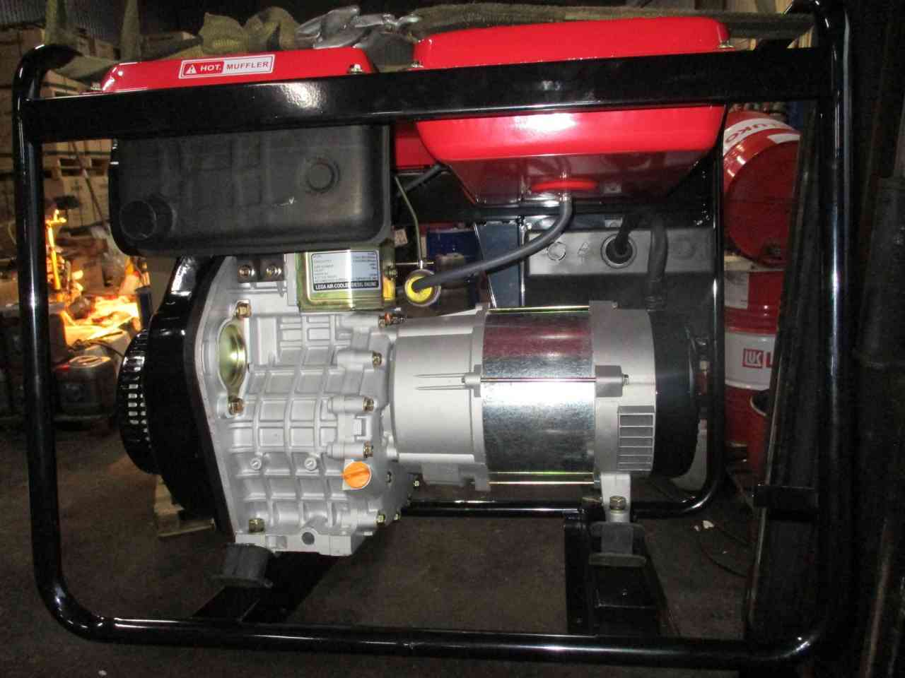 Дизельный генератор Амперос LDG5000СL