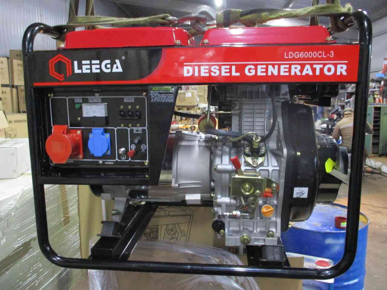Дизельный генератор Амперос LDG6000СL-3
