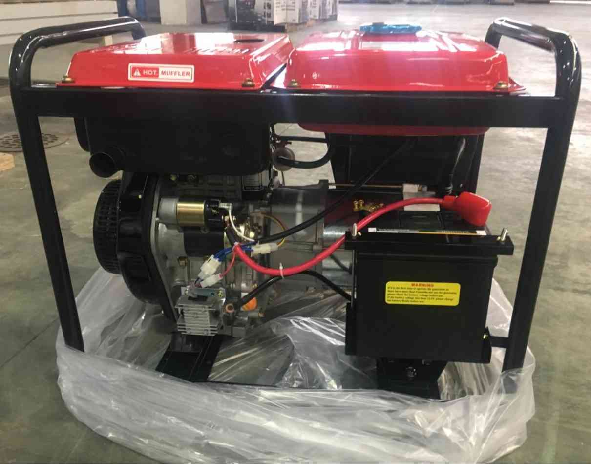 Дизельный генератор Амперос LDG7500СLE
