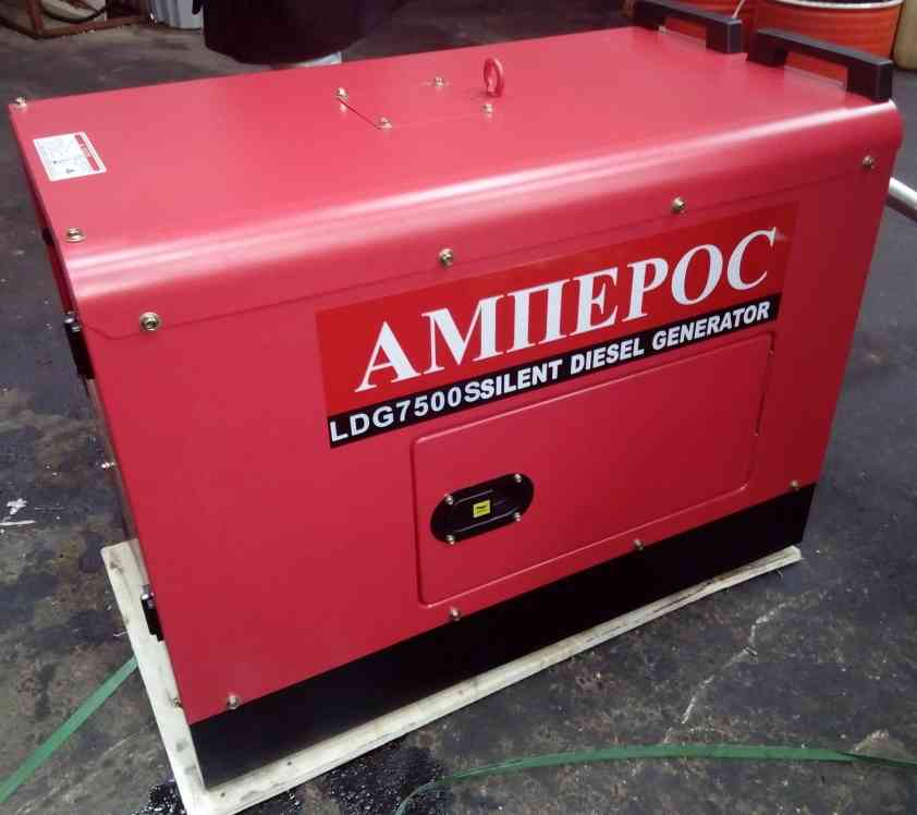 Дизельный генератор Амперос LDG7500S