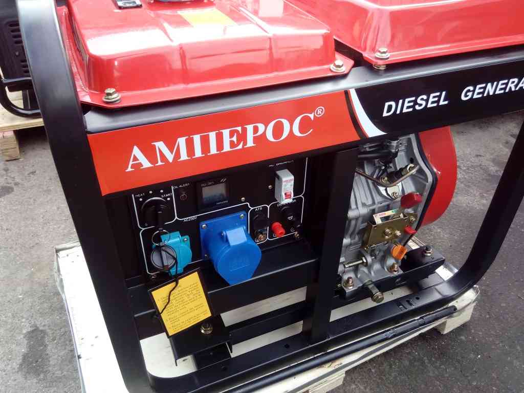 Дизельный генератор Амперос LDG12000E