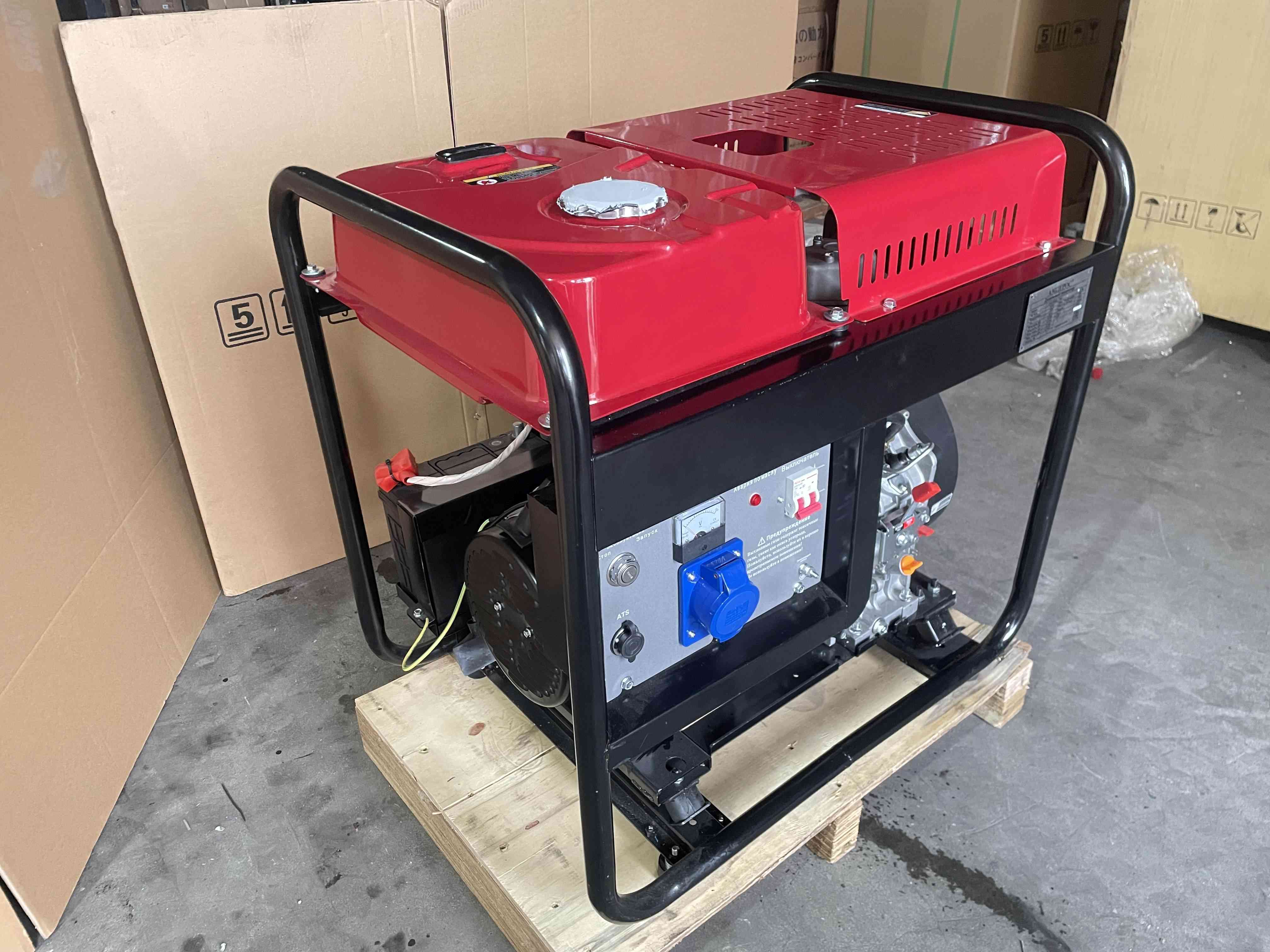 Дизельный генератор Амперос LDG13000E