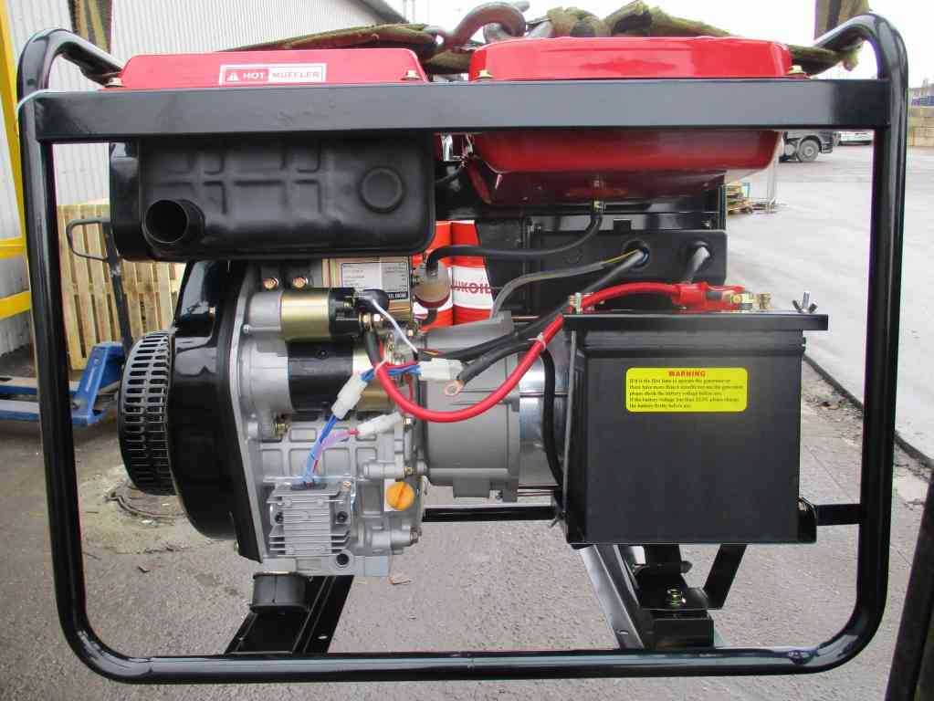 Дизельный генератор Амперос LDG7500СLE