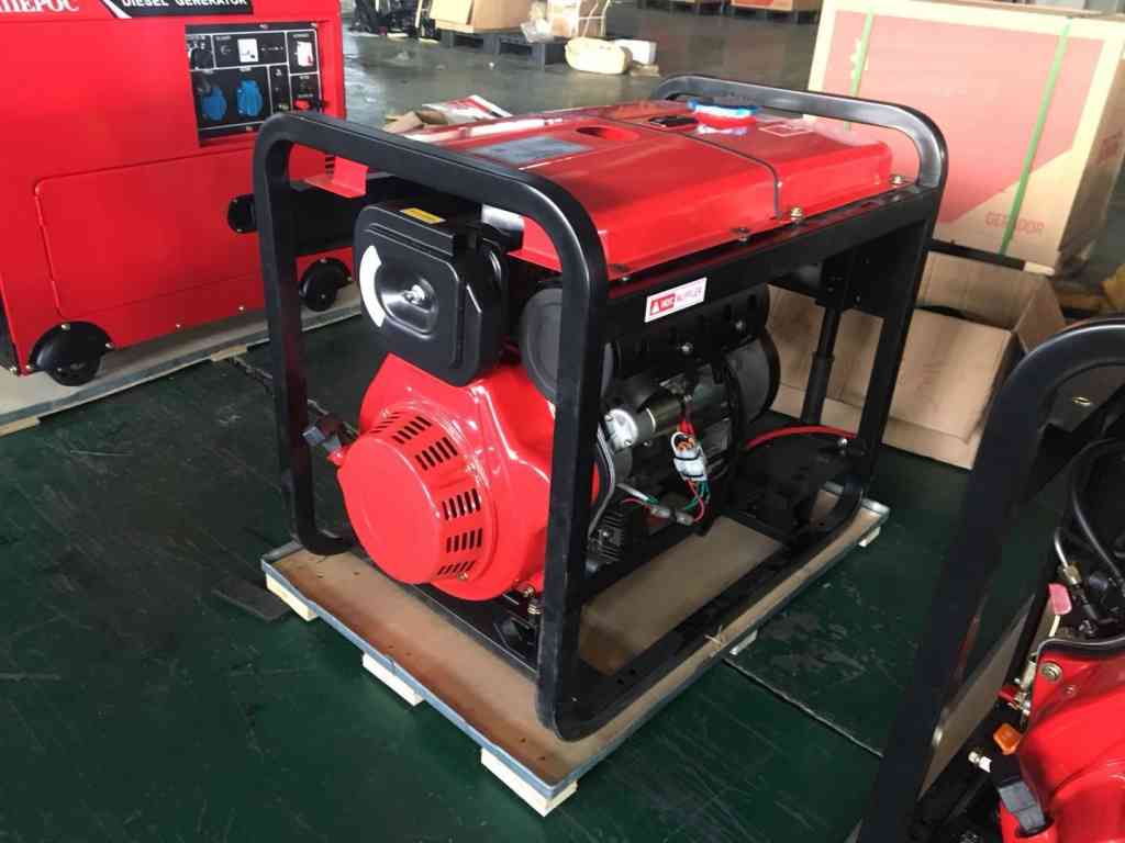 Дизельный генератор Амперос LDG8500СLE-3